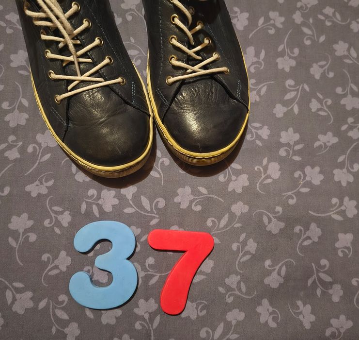 Wysokie buty trzewiki botki roz. 37