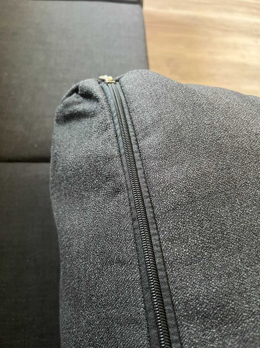 Sofá Cinzento Antracite como Novo – Chaise-Longue Reversível