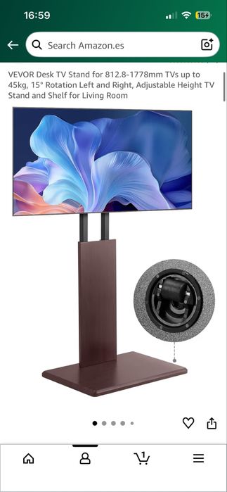 Vendo suporte tv ate 70’