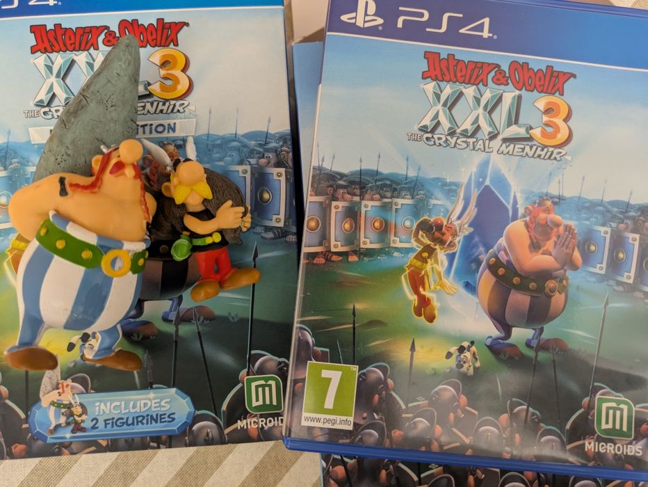 Asterix & Obelix XXL3: The Crystal Menhir Limited Edition + Figuras