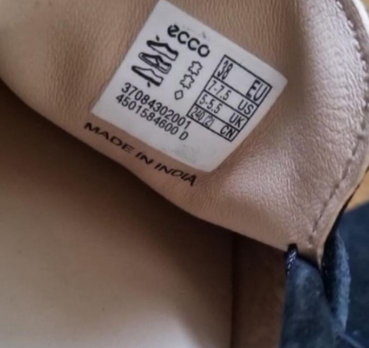 Балетки мокасини ecco devine moc/ розмір 38 оригінал