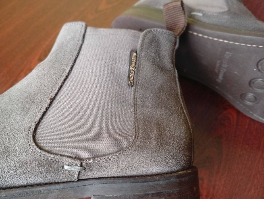 Russell Bromley Burlington męskie zamszowe botki