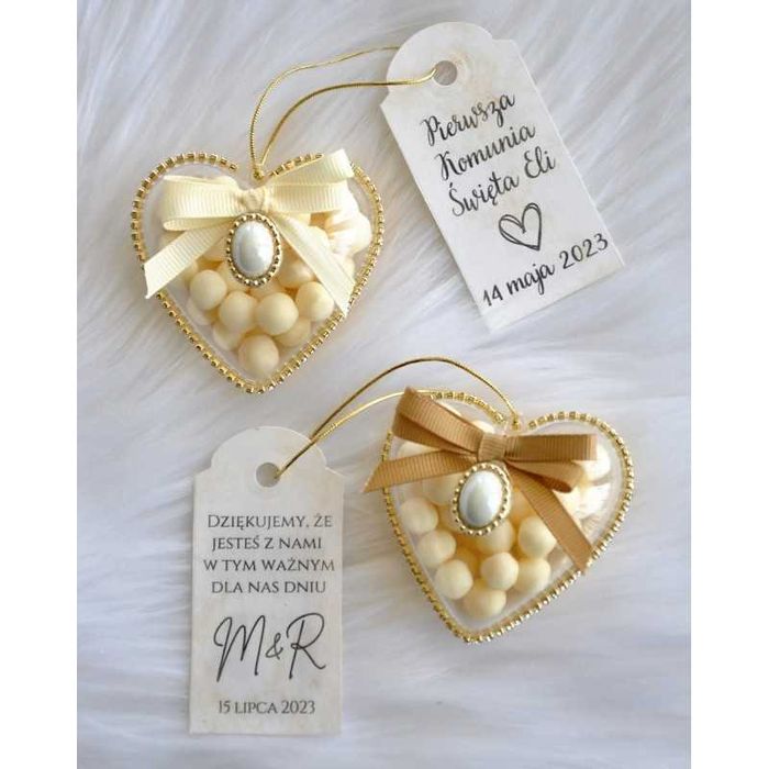 serce podziękowanie dla gości