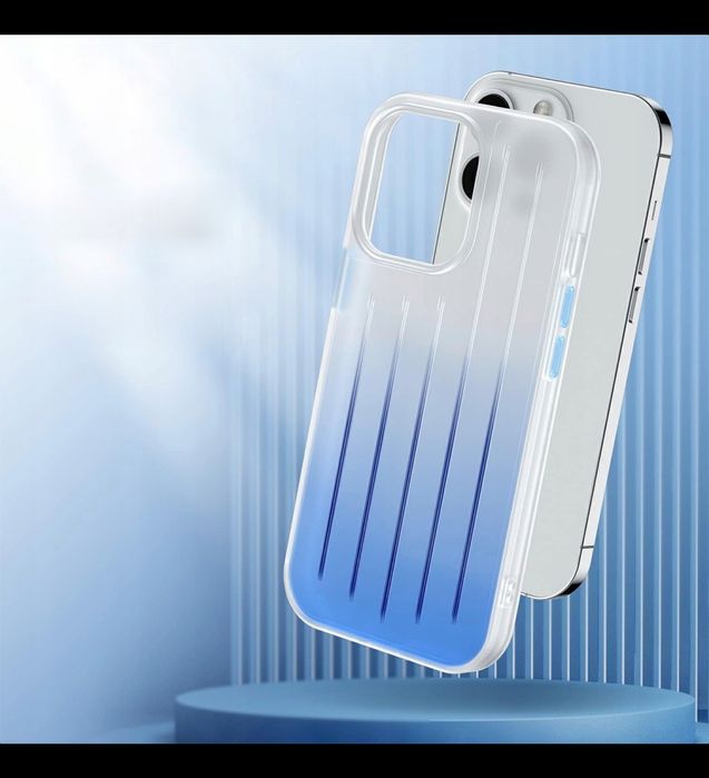 ETUI Plecki mocoll do Apple iPhone 13 Pro niebieski