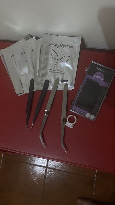 Kit extensão de pestanas