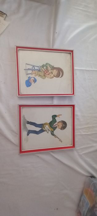 Conjunto de 2 Quadros Pequenos Constanza