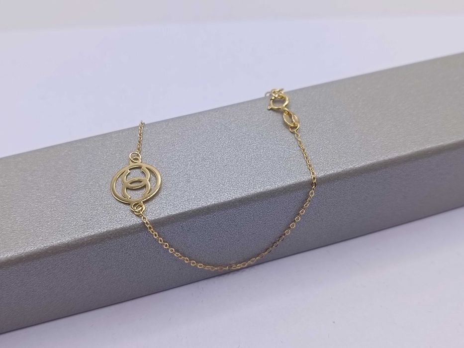 Złota Bransoletka Bransoleta Chanel Dłogość 20 cm Złoto PR.585 14K 282/04/26s