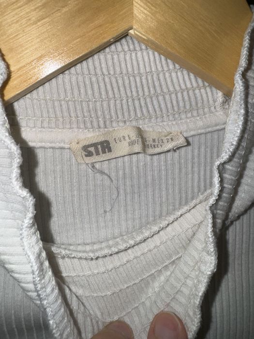 Biały golf Stradivarius S