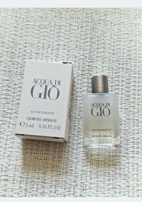 armani acqua di gio 5 ml miniaturka