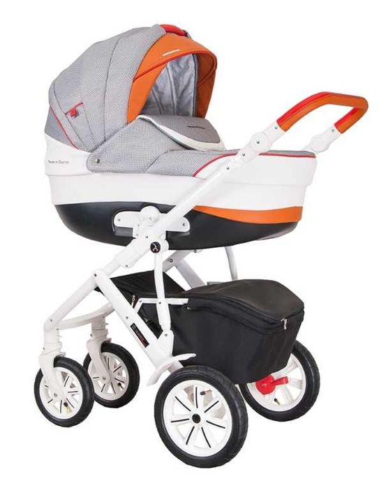 Wózek, spacerówka, nosidełko, baza isofix, super zestaw dla dziecka Coletto