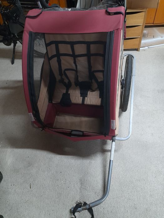 Vendo reboque  de bicicleta para transporte  de crianças