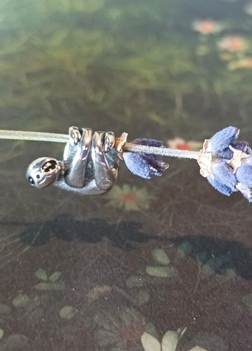 Charm's Leniwiec do bransoletki s.925