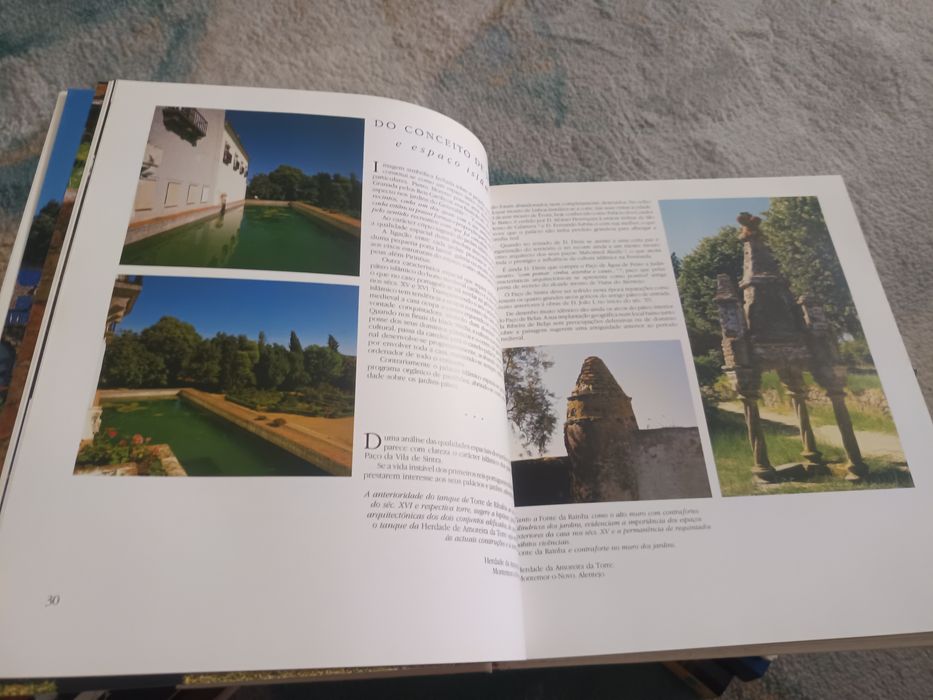 Livro Tratado da Grandeza dos Jardins de Portugal