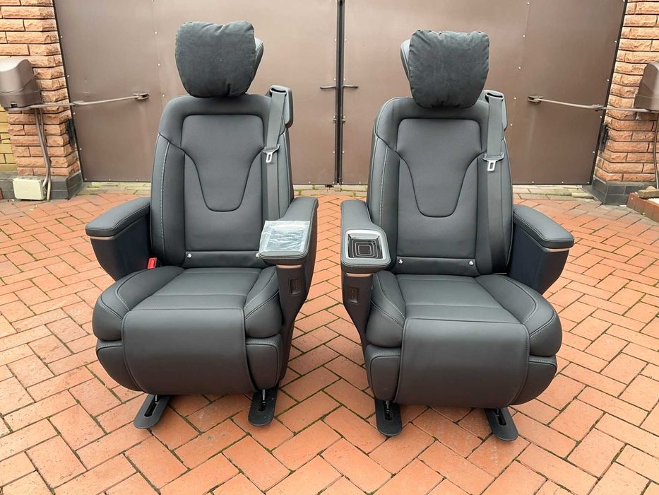 Нові оригінальні сидіння (капітанки) Mercedes V-клас Vito W447 VIP салон Наппа шкіра Nappa сервіс підключення