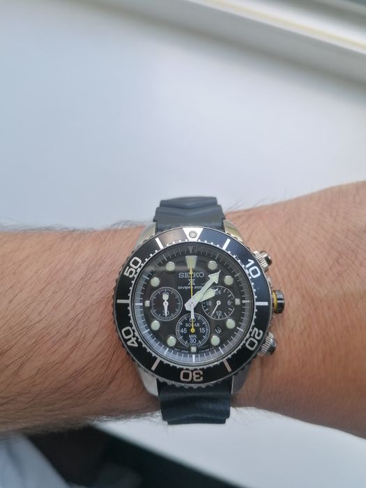 Seiko Solar Alarm Chronograph SSC021P1