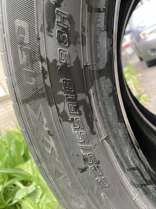 225/55/18 данлоп сп спорт мах летние шины Германия - 2 шт Dunlop SP