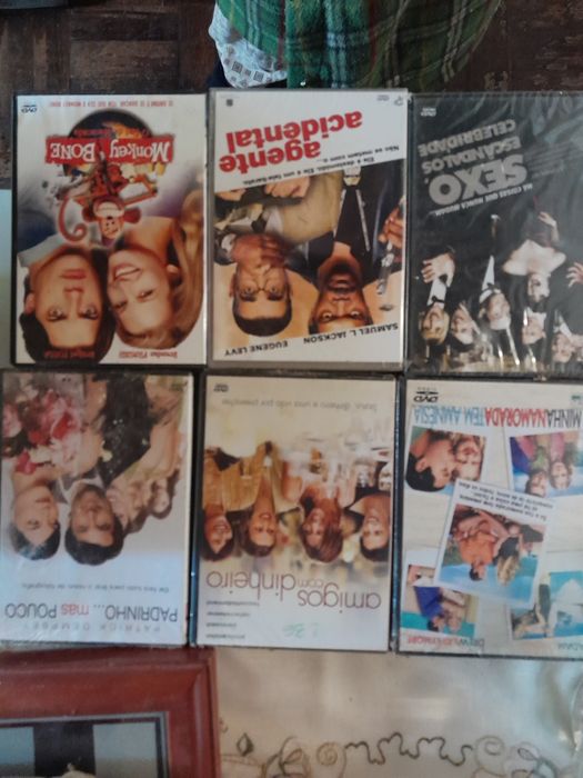 Dvds de comédia e aventuras