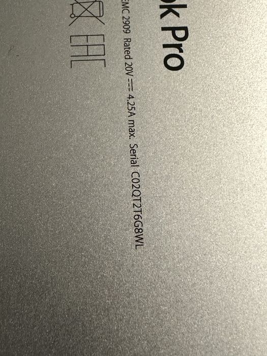 Macbook Pro 2015 para peças ou usar com Monitor