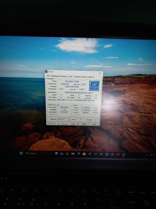 Portátil Alurin Intel Celeron N4020 - 8GB - SSD 256GB - 15,6"