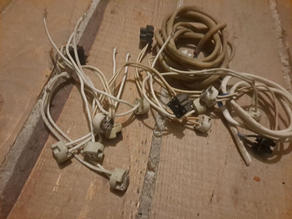 10x Gniazdo przyłączeniowe GU10 oprawa ceramiczna