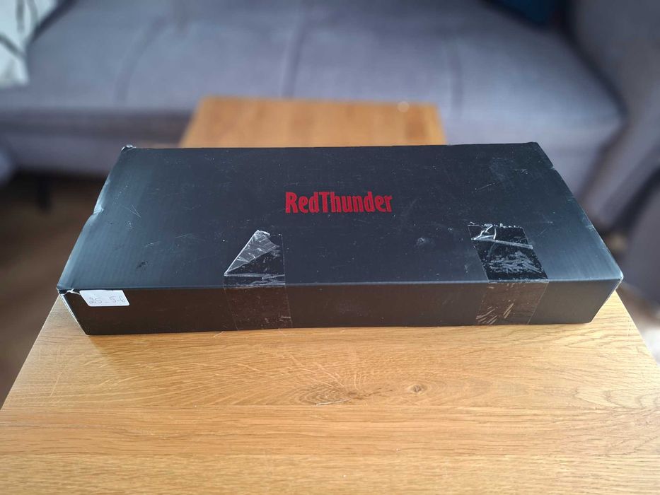 RedThunder K95 bezprzewodowa klawiatura mechaniczna RGB z ekranem
