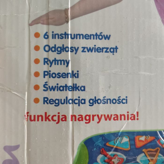 Interaktywna mata muzyczna pianino Smily Play