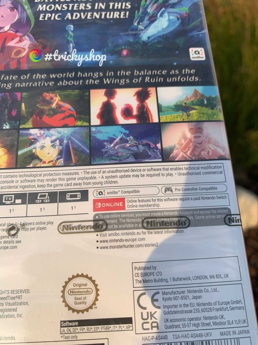 Switch Monster Hunter Stories 2: Wings of Ruin (New)