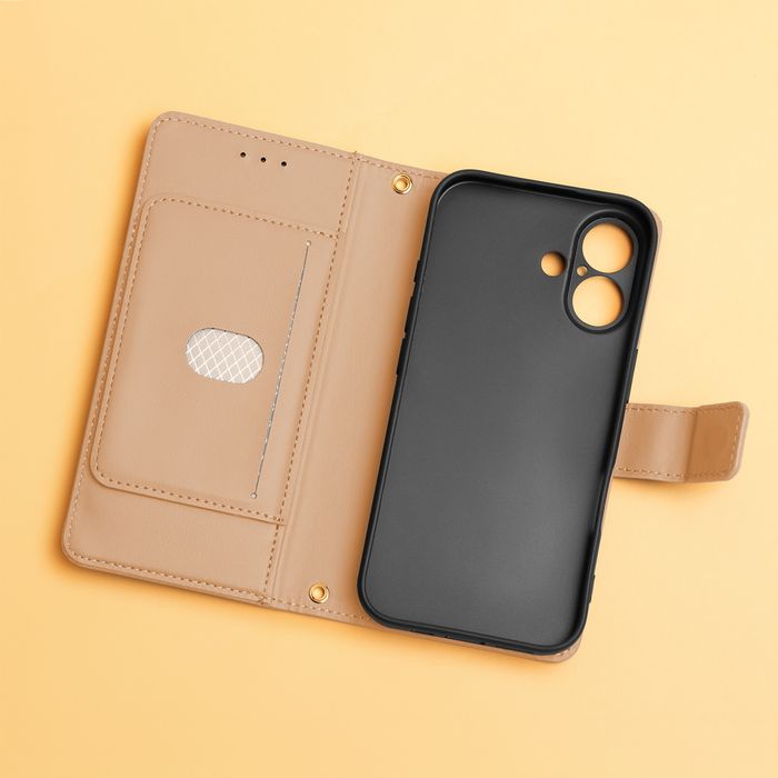 Etui Smart Triangle do Samsung Galaxy A57 5G brązowe