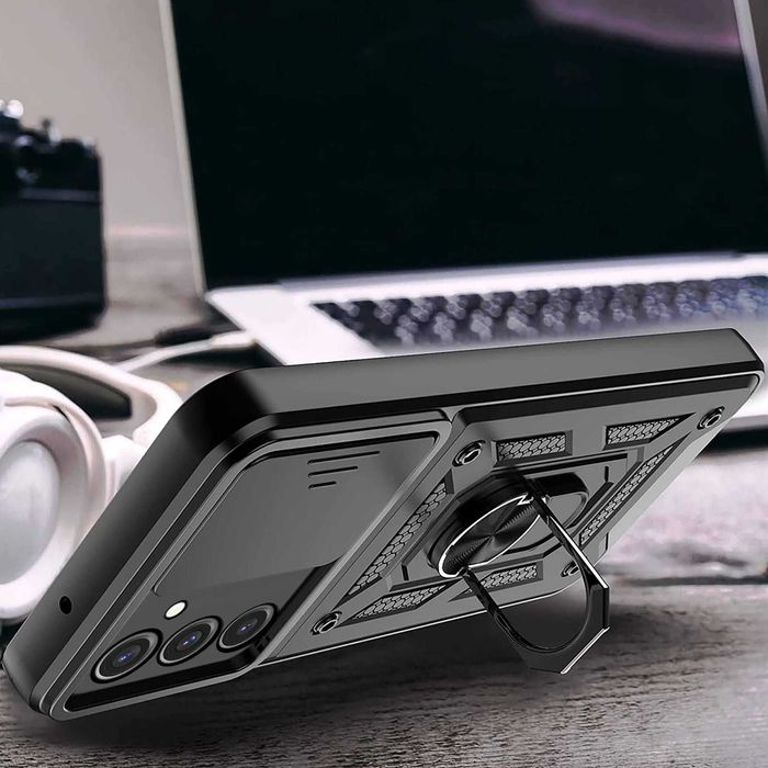 Etui Pancerne do Samsung Galaxy S25 Plus + Szkło Hartowane