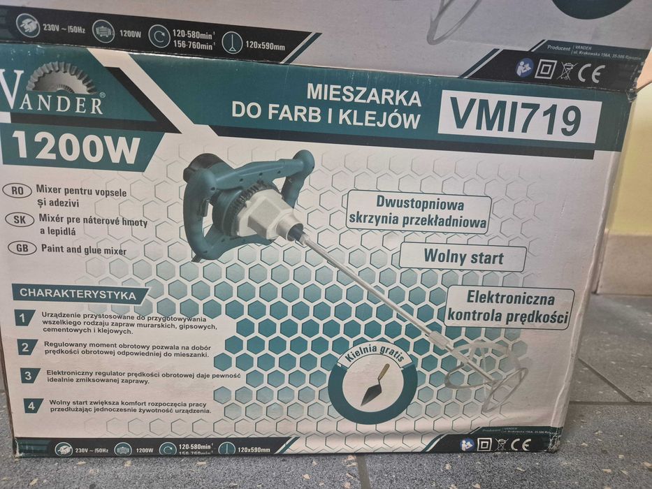 Mieszarka do zapraw murarskich
