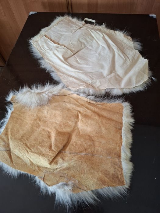 Resztki ze skóry naturalnej lisa