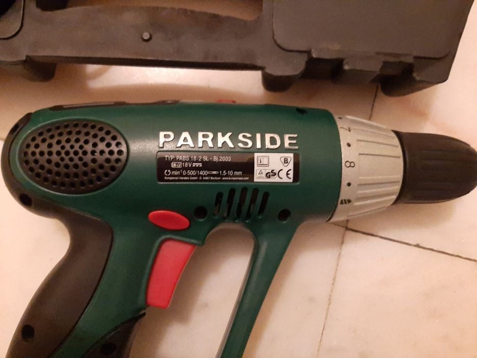 Berbequim Parkside   Spindlelock bateria PABS 18-2 SL 18V