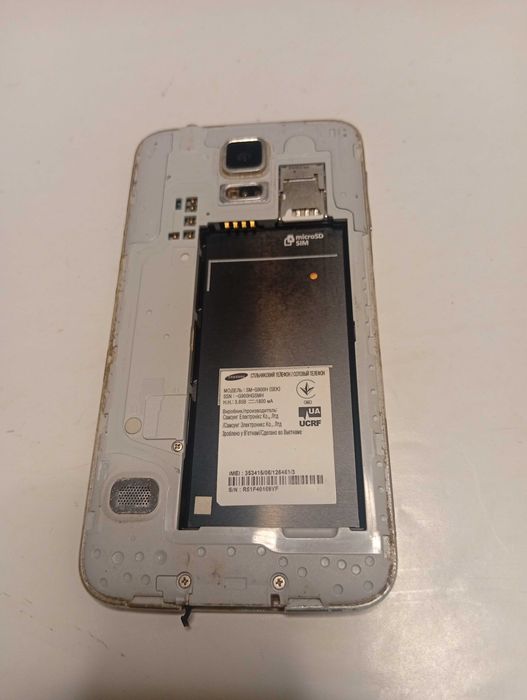 Продам смартфон Samsung Galaxy S5 SM-G900H не рабочий.
