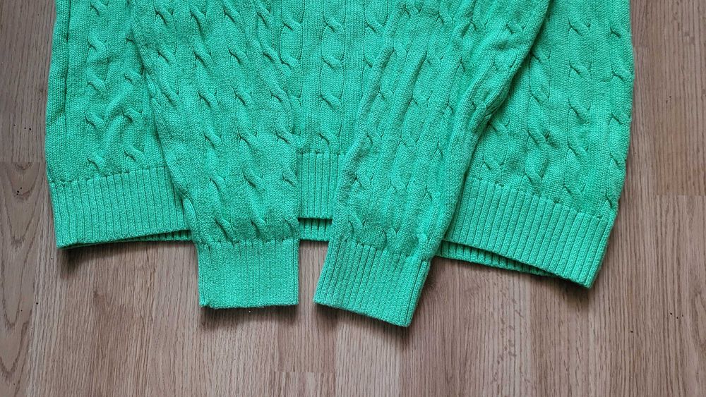Sweter Polo Ralph Lauren warkocz