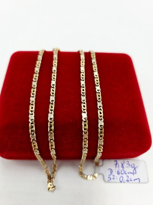 Złoty łańcuszek cartier 585 14k NOWY