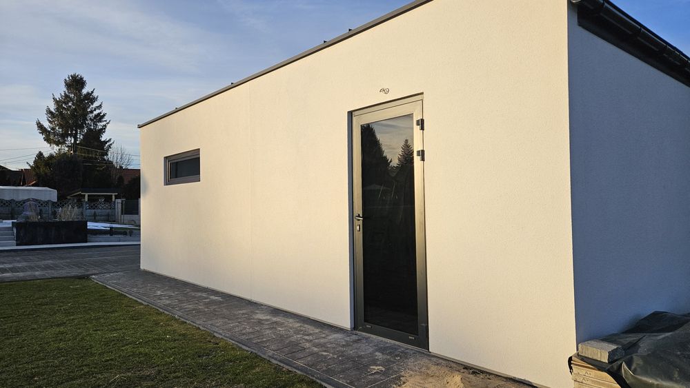 Garaż Tynkowany Ocieplany Premium Plus