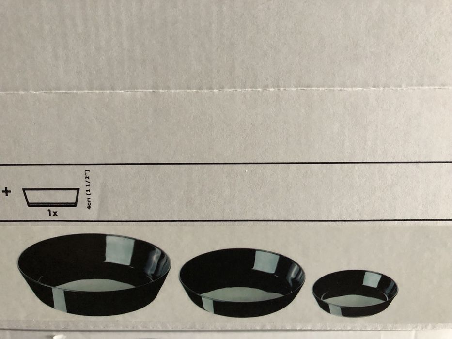 Taças de servir à mesa Viktigt Novas