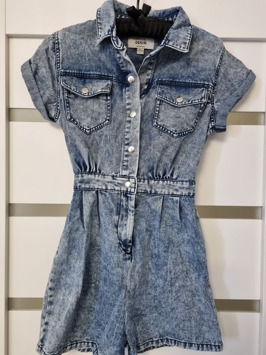 Джинсовый комбинезон, размер 34