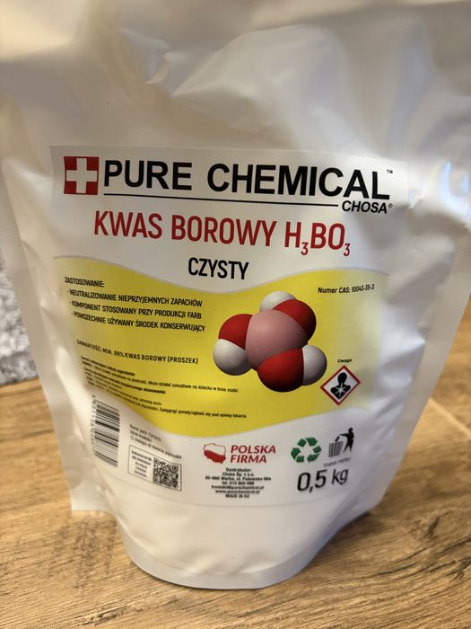 Kwas borowy 0,5kg