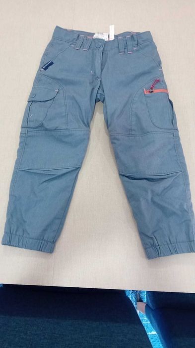 Calças de neve menino 4 anos – azul, como novas