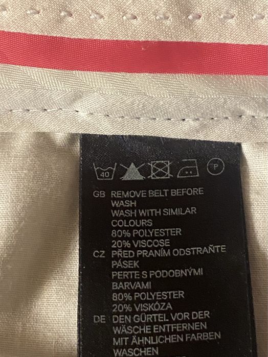 Spodnie Eleganckie Granatowe h&m 40