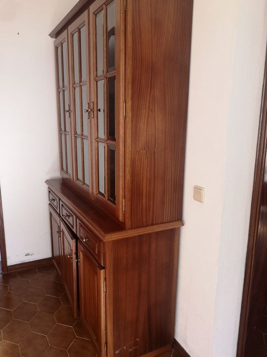 Móvel louceiro em mogno, novo