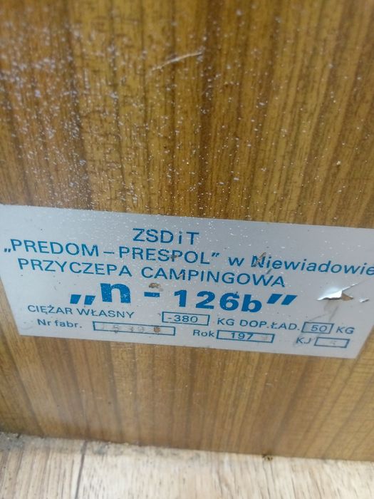 Przyczepa Niewiadów