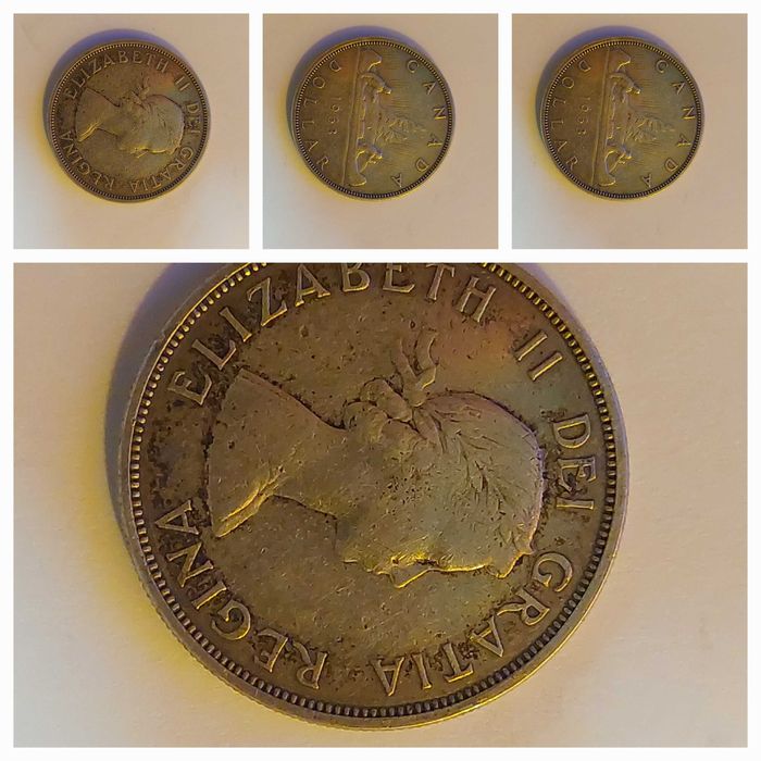 Coleção de moedas do Canadá