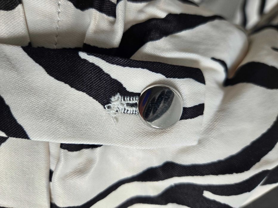 Blazer Zara Tam M Zebra