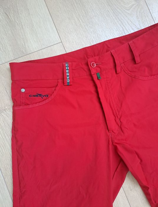 Spodnie męskie chervo golf green