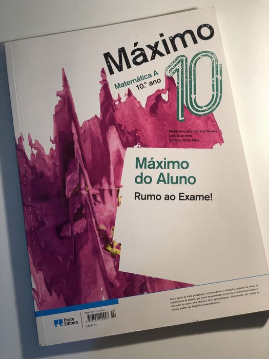 Caderno de atividades Matematica 10 ano