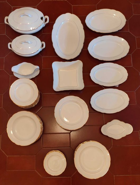 Serviço Jantar Vista Alegre anos 50