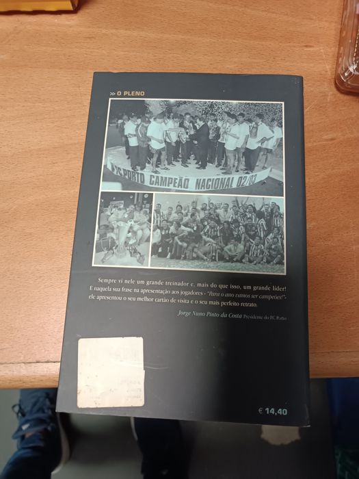 livro sobre José Mourinho de Luís Lourenço