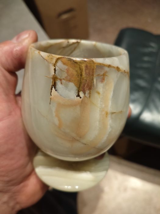 Kieliszki z onyksu  4 szt